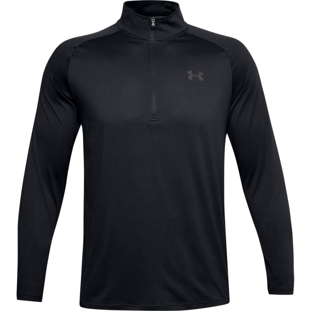 Under Armour Playera Tech De Hombre, Negro, M, Ajuste Suelto