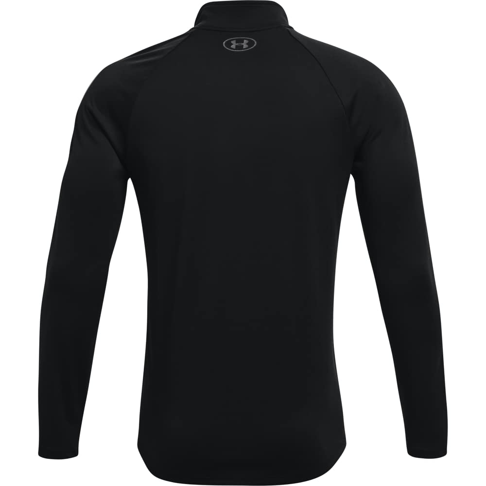 Under Armour Playera Tech De Hombre, Negro, M, Ajuste Suelto