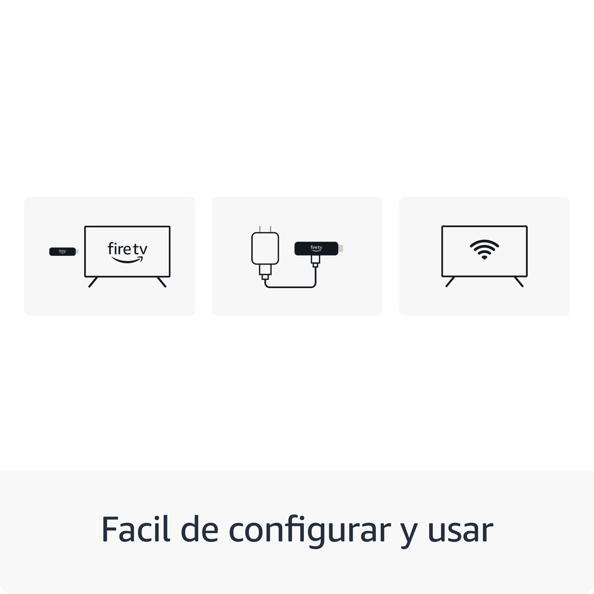 Amazon Fire TV Stick HD (modelo más reciente), TV gratuito, Control remoto por voz Alexa, controles de Smart Home, streaming en HD