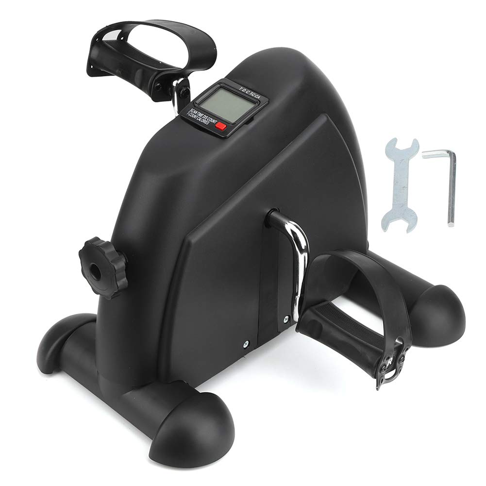 Vbestlife Fitness Stepper, Mini Bicicleta Estática para Interiores Máquina de Entrenamiento de Rehabilitación de Miembros Inferiores Superiores para el Hogar