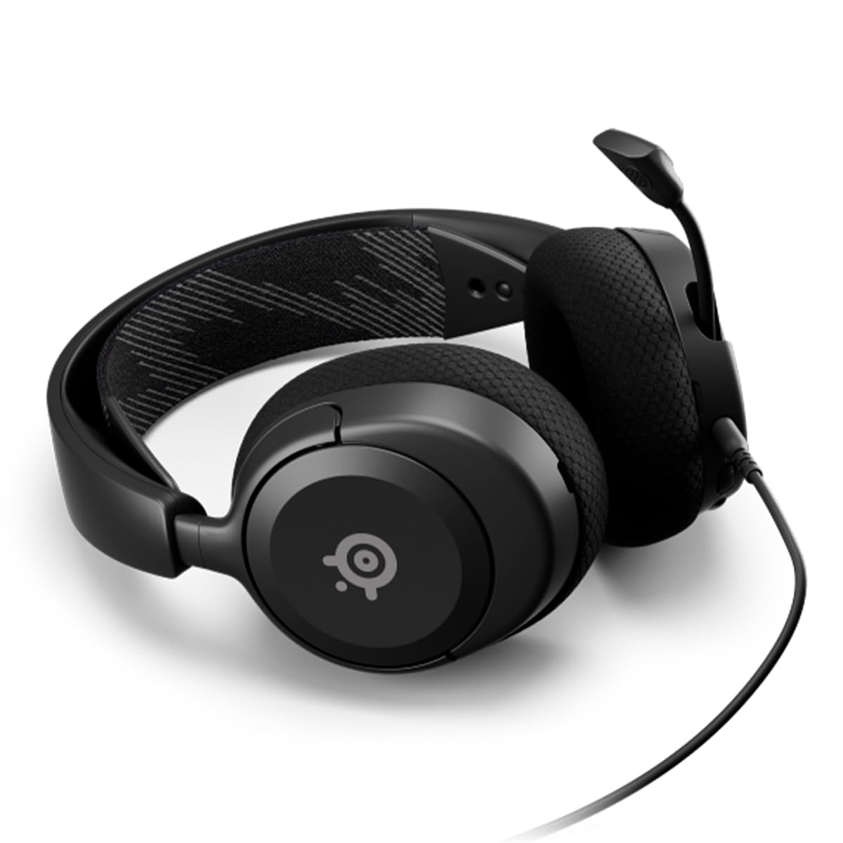 SteelSeries - Arctis Nova 1 - Audífonos multisistema para juegos, controladores Hi-Fi, audio espacial, cómodos, duraderos y ultraligeros, micrófono con cancelación de ruido - Negro (reacondicionados)