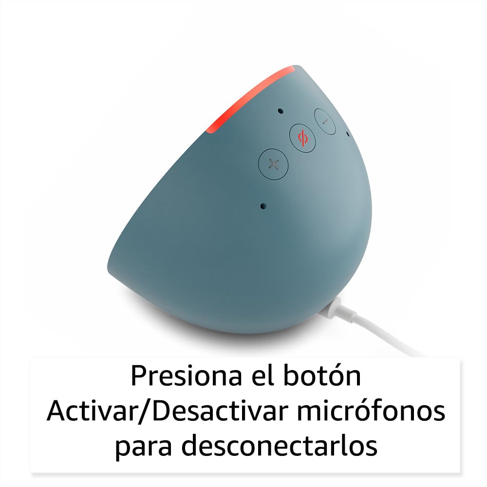 Amazon Echo Pop (modelo más reciente): nuestra bocina más pequeña que se adapta a cualquier habitación (lavanda)