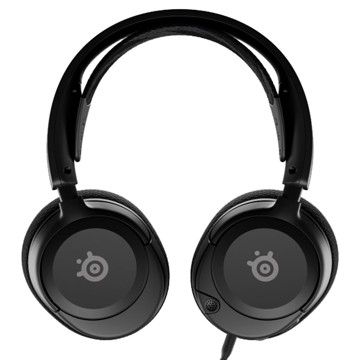 SteelSeries - Arctis Nova 1 - Audífonos multisistema para juegos, controladores Hi-Fi, audio espacial, cómodos, duraderos y ultraligeros, micrófono con cancelación de ruido - Negro (reacondicionados)