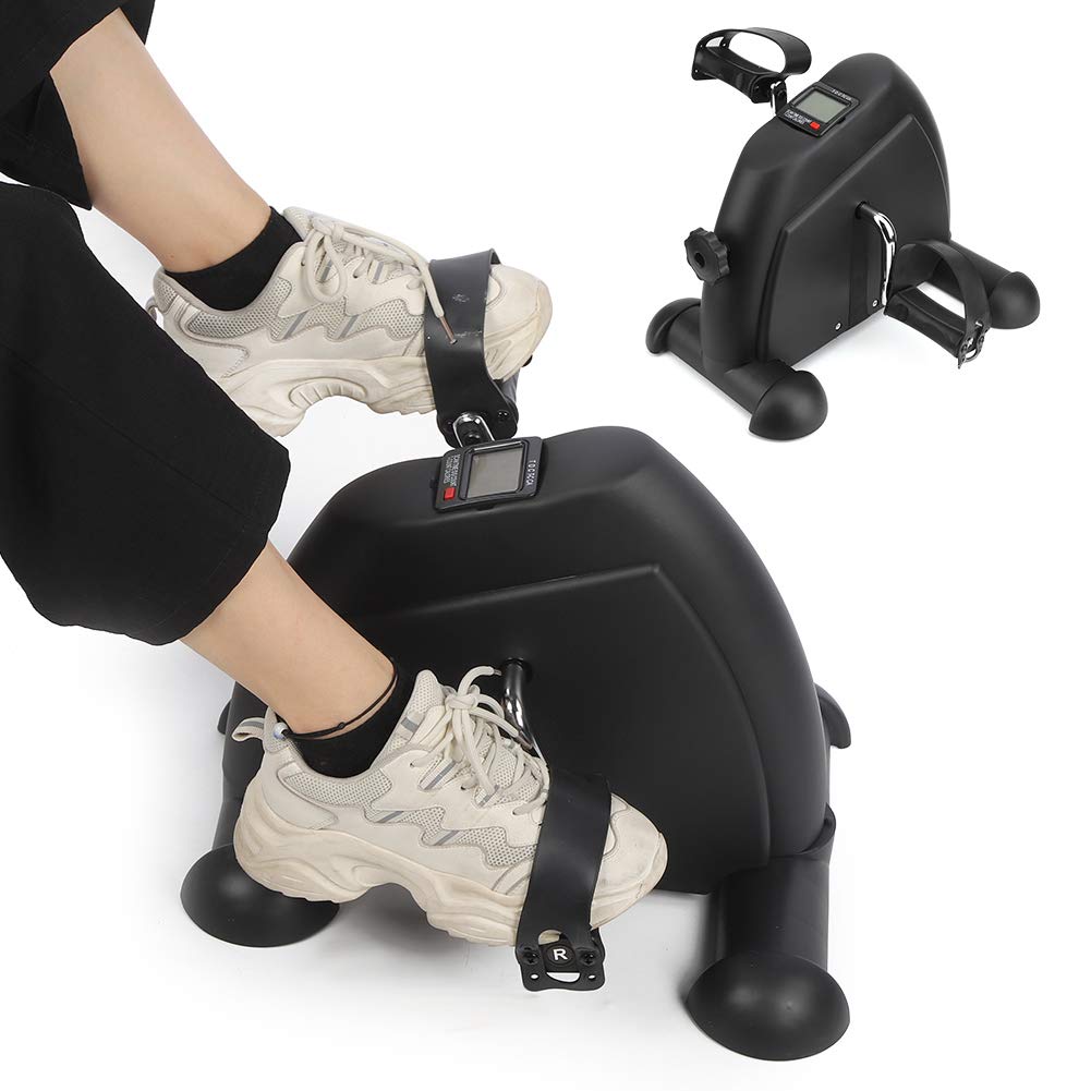 Vbestlife Fitness Stepper, Mini Bicicleta Estática para Interiores Máquina de Entrenamiento de Rehabilitación de Miembros Inferiores Superiores para el Hogar