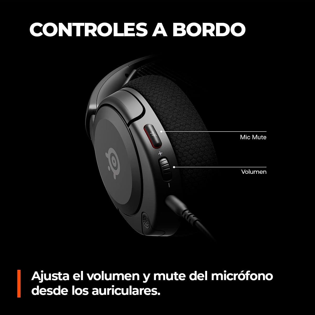 SteelSeries - Arctis Nova 1 - Audífonos multisistema para juegos, controladores Hi-Fi, audio espacial, cómodos, duraderos y ultraligeros, micrófono con cancelación de ruido - Negro (reacondicionados)