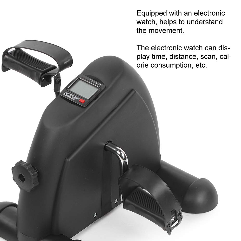 Vbestlife Fitness Stepper, Mini Bicicleta Estática para Interiores Máquina de Entrenamiento de Rehabilitación de Miembros Inferiores Superiores para el Hogar