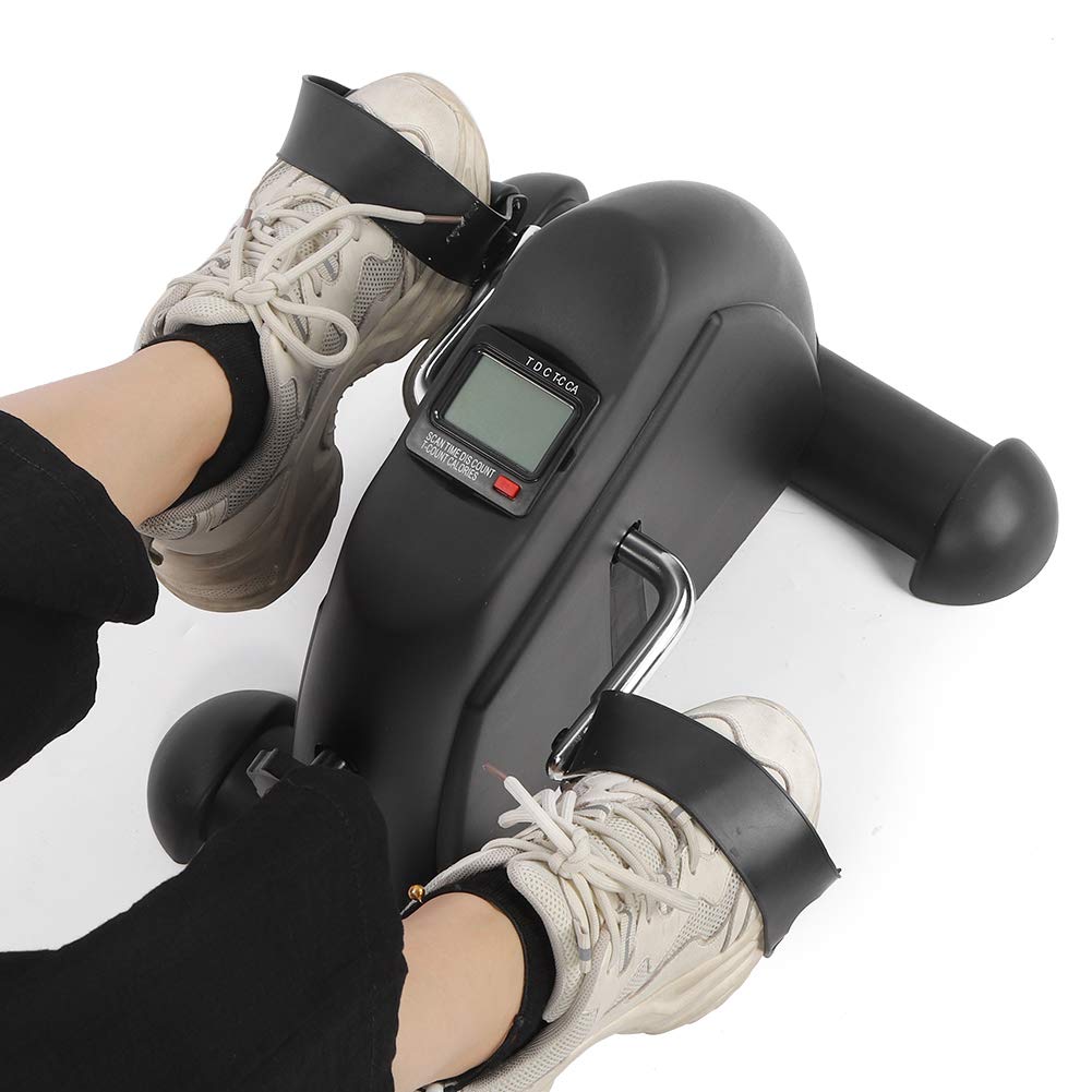 Vbestlife Fitness Stepper, Mini Bicicleta Estática para Interiores Máquina de Entrenamiento de Rehabilitación de Miembros Inferiores Superiores para el Hogar