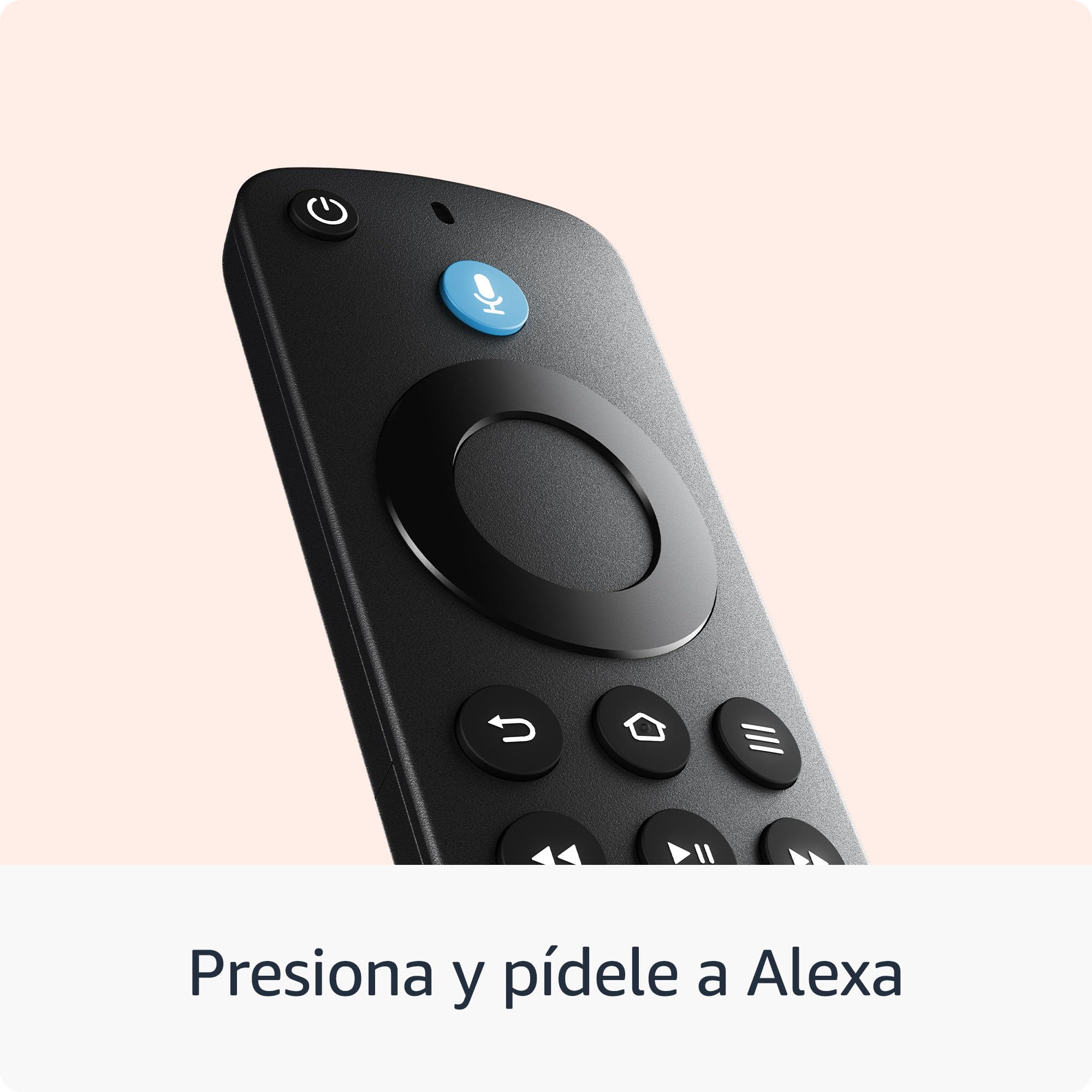 Amazon Fire TV Stick HD (modelo más reciente), TV gratuito, Control remoto por voz Alexa, controles de Smart Home, streaming en HD