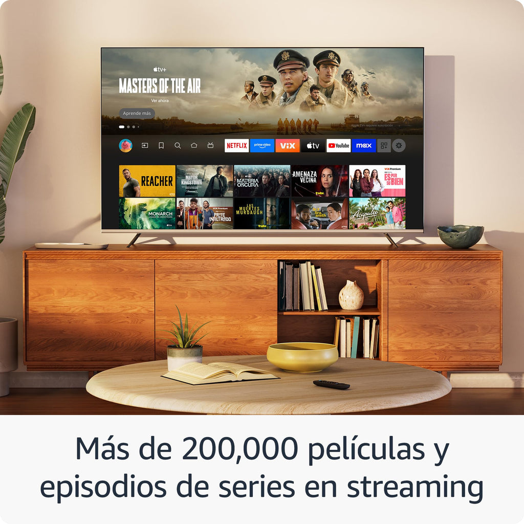 Amazon Fire TV Stick HD (modelo más reciente), TV gratuito, Control remoto por voz Alexa, controles de Smart Home, streaming en HD
